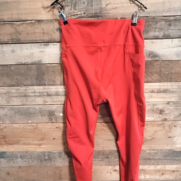 NWOT Orange leggings - Picture 2 of 3